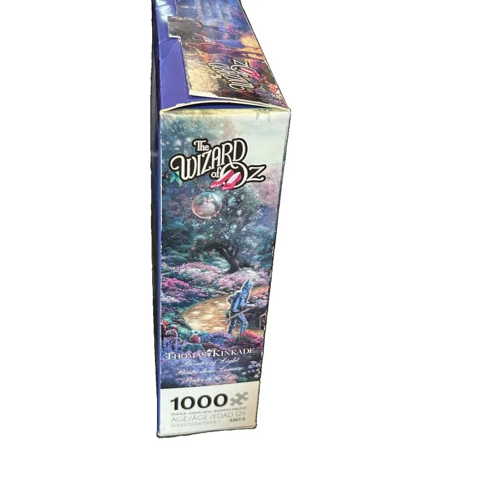 Ceaco Thomas Kinkade The Wizard of Oz 1000 Piece Puzzle New 2012 27x20 Sealed